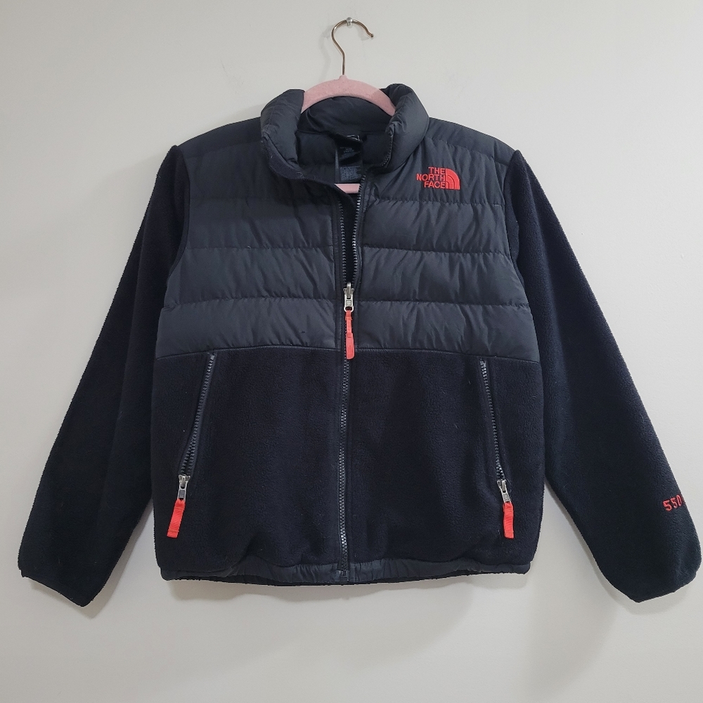 The north face TNF 550 down filled sweater jacket M